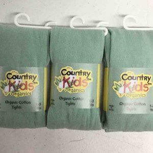 Country Kids Tights - S 1-3 - Sage Green